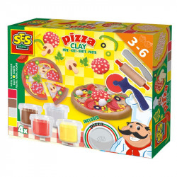 Gyurma szett - pizza készítő Gyurma SES Creative