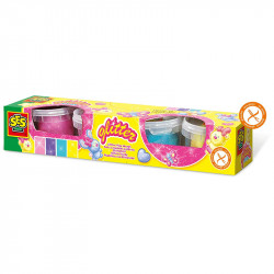 Gyurma szett - csillogó 4x120 g