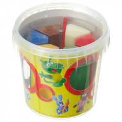 Gyurma szett vödörben - 6 db