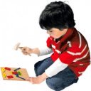 Mozaik képkirakó kalapáccsal