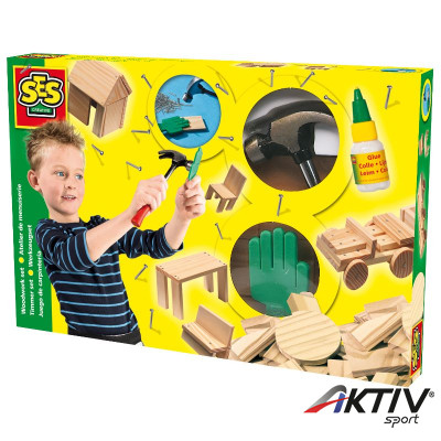 Barkács szett fából