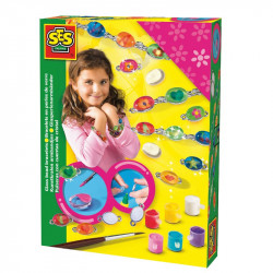 Készíts üveggyöngy karkötőt! Kreatív készletek SES Creative