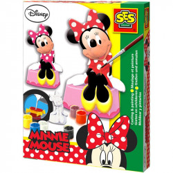 Gipszkiöntő - Minnie Színező SES Creative