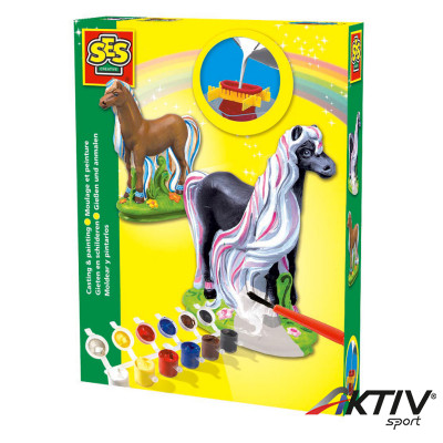 Gipszkiöntő játék 3D lovacska