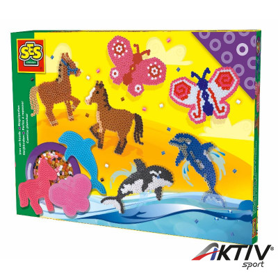 Vasalható gyöngy szett - állatok