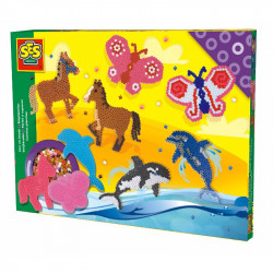 Vasalható gyöngy szett - állatok Kreatív készletek SES Creative