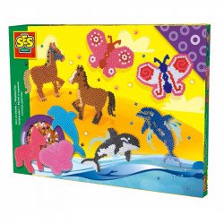 Vasalható gyöngy szett - állatok Kreatív készletek SES Creative