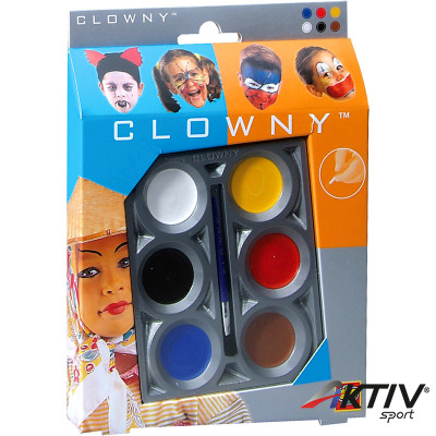 Clowny - arcfestő 6 színű