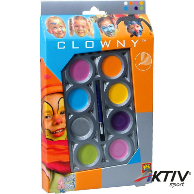 Clowny - arcfestő 8 színű