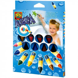 Kádjátékok - csempekréta, 8 db Vízi játékok SES Creative