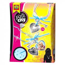 Pink city - nyaklánc készítő szett Kreatív készletek SES Creative