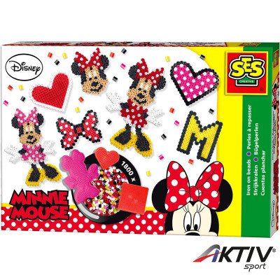 Vasalható gyöngy szett - Minnie egér 1800 db