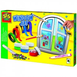 Ablakdekorációs szett Kreatív készletek SES Creative