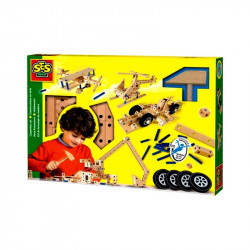 Fa építőjáték szett, nagy Játék SES Creative