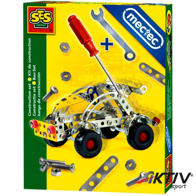 Fém építőjáték - autó