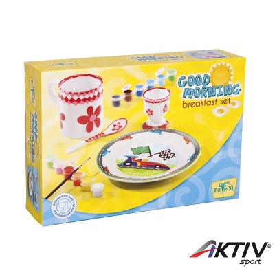 Porcelán reggeliző szett