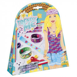 Trendy Me - hímzett karkötő készítő szett Kreatív készletek Totum