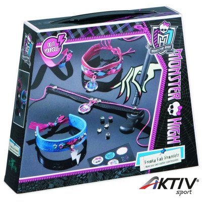 Monster High - bőrkarkötő készítő szett
