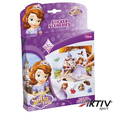 Szófia hercegnő matrica készlet