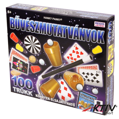 Magic Show bűvészdoboz - 100 trükk