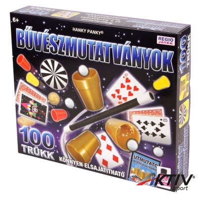 Magic Show bűvészdoboz - 100 trükk