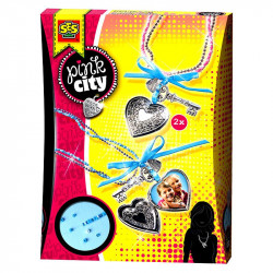Pink city - nyaklánc készítő szett Kreatív készletek