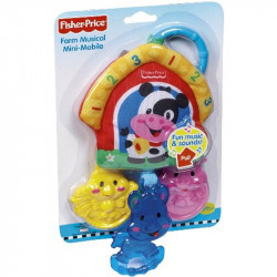 Állatos zenélő mini-mobil Fisher-Price