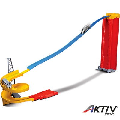 Autópálya kilövővel és 1 autóval Maisto