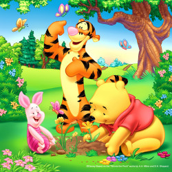 Puzzle 3IN1 - Micimackó Ravensburger