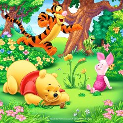 Puzzle 3IN1 - Micimackó Ravensburger