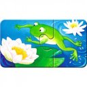 Puzzle 9x2 db - Állatok a kertben Ravensburger