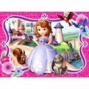 Puzzle 3IN1 memóriajáték - Hercegnők Ravensburger