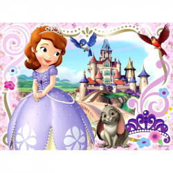 Puzzle 3IN1 memóriajáték - Hercegnők Ravensburger