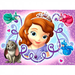 Puzzle 3IN1 memóriajáték - Hercegnők Ravensburger