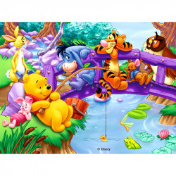 Mesekocka 12 db - Micimackó Ravensburger