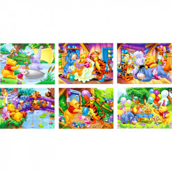 Mesekocka 12 db - Micimackó Ravensburger Szórakoztató játékok Ravensburger