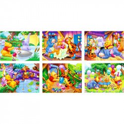 Mesekocka 12 db - Micimackó Ravensburger Szórakoztató játékok Ravensburger