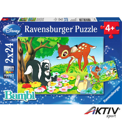 Puzzle 2x24 db - Bambi Ravensburger