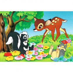 Puzzle 2x24 db - Bambi Ravensburger