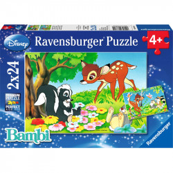 Puzzle 2x24 db - Bambi Ravensburger Puzzle Ravensburger
