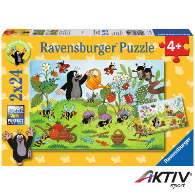 Puzzle 2x24 db - Kisvakond Ravensburger