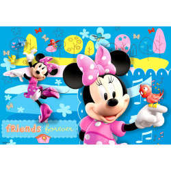 Puzzle 2x24 db - Minnie Ravensburger cicás