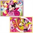 Puzzle 2x24 db - Minnie Ravensburger lepkés