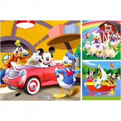 Puzzle 3x49 db - Mickey Ravensburger Gyereknap Ravensburger