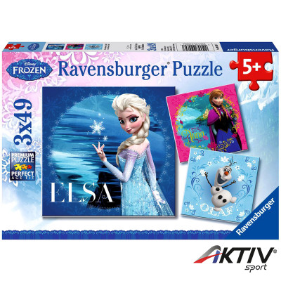 Puzzle 3x49 db - Jégvarázs Ravensburger