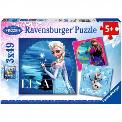Puzzle 3x49 db - Jégvarázs Ravensburger Puzzle Ravensburger