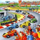 Puzzle 3x49 db - Járművek Ravensburger