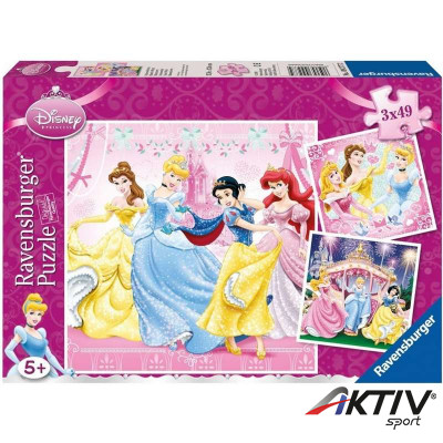 Puzzle 3x49 db - Hófehérke Ravensburger