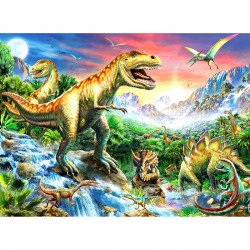 Puzzle 100XXL - Dinoszaurusz Ravensburger Puzzle Ravensburger