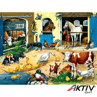 Puzzle 100XXL - Baromfiudvar Ravensburger